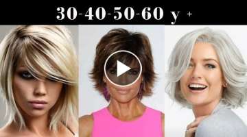 CORTES ACTUALES Para MUJERES de 30-40-50-60-70 y más Años!! | Cortes de Cabello | HairStyle