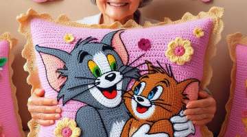 Tom and Jerry You will love the throw pillow collection 