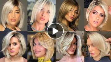 38+ Latest Layered Bob Haircuts And Hair Trends For Women Over 40 To Look Younger