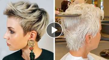 Ideas of Ideal Short Haircuts ???? Hairstyle for Thick Hair | Hair Trends 2021