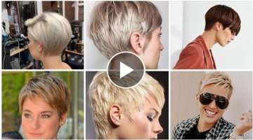 The Best Short Haircuts Ideas For Thin & Fine Hairs//Hottest PIXIE HairCuts