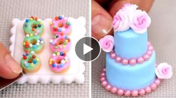 Amazing Miniature Cakes & Food COMPILATION! ミニチュア工芸