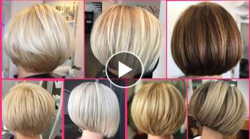 Most Stylish And Classy Short Bob HairCuts With Awesome Hair Dye Colouring Ideas 2023
