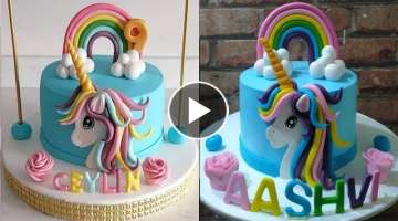 How To Make A Unicorn Cake | Rainbow Unicorn Cake | Seller FactG