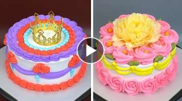 Perfect Cake Decorating Ideas Compilation | Most Satisfying Chocolate | So Yummy