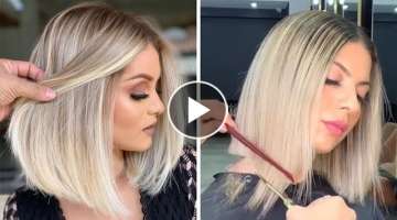 Beauitiful Bob Haircut & Hair Styling | Women Short Haircut Compilation | Trendy Hairstyles 2020