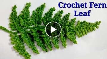 Crochet Fern ???? Leaf